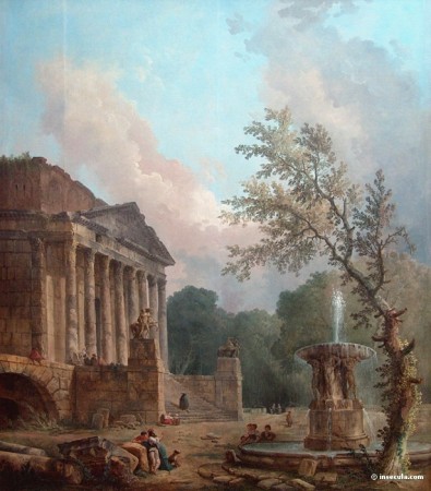 Ruines d'un temple romain